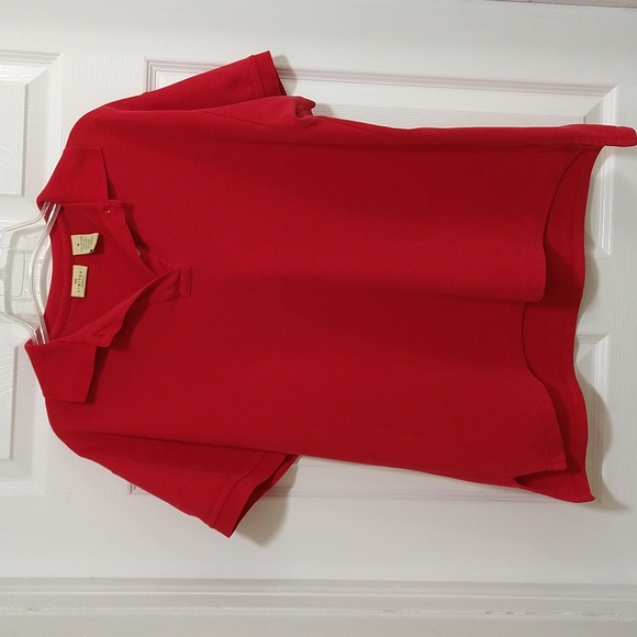 Limited America Tops - 80's, early 90's vintage, Medium red, Limited polo shirt.